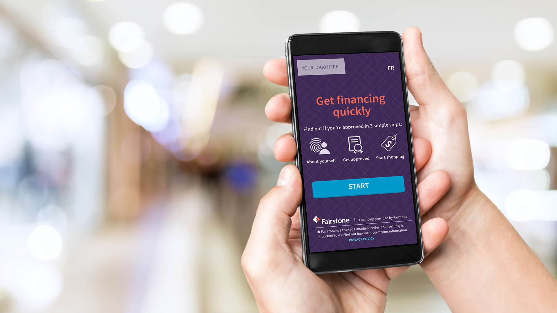 Fairstone’s online financing application in 3 simple steps